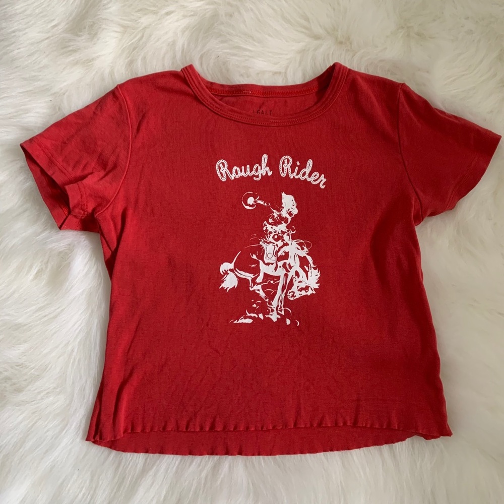 Brandy Melville - Rough Rider Tee (NWOT)